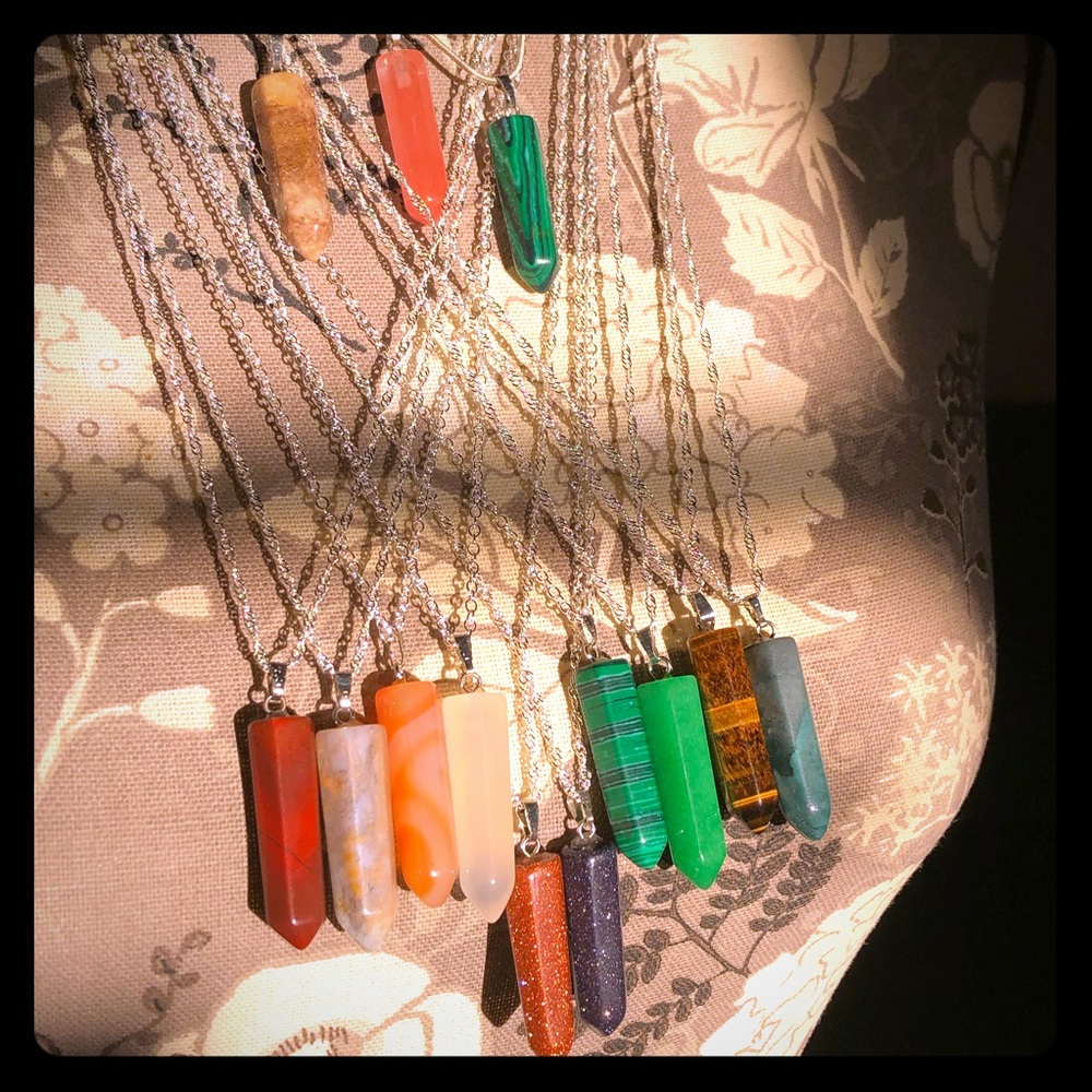 Crystal Pendulum Necklaces